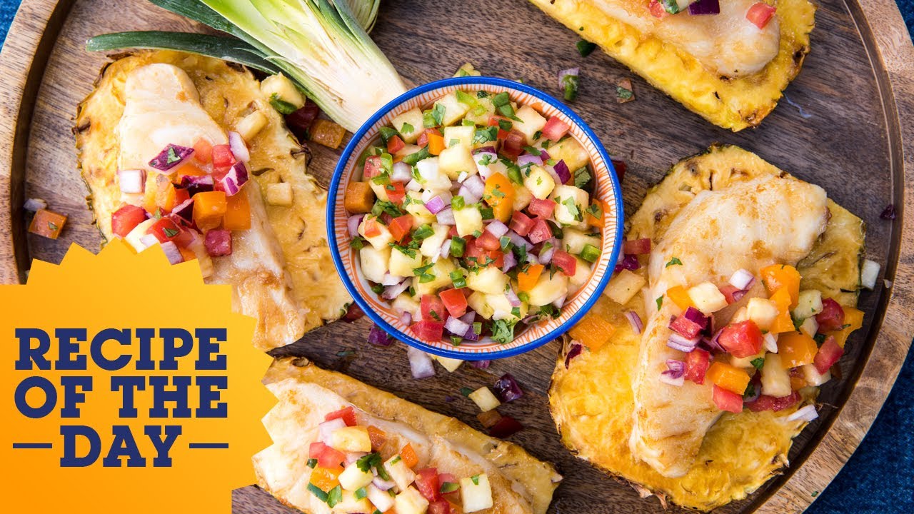 How To Win Summer: Grilled Fish on Pineapple Planks | Food Network