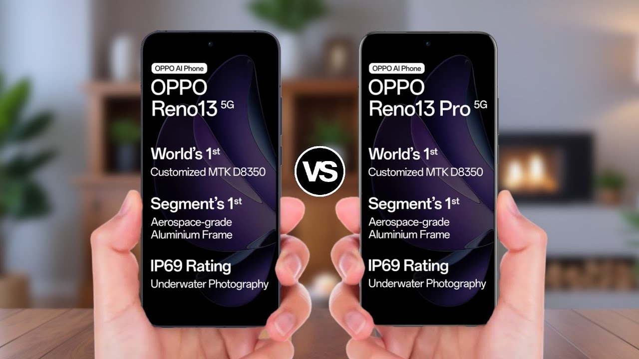 OPPO Reno 13 5G против OPPO Reno 13 Pro 5G