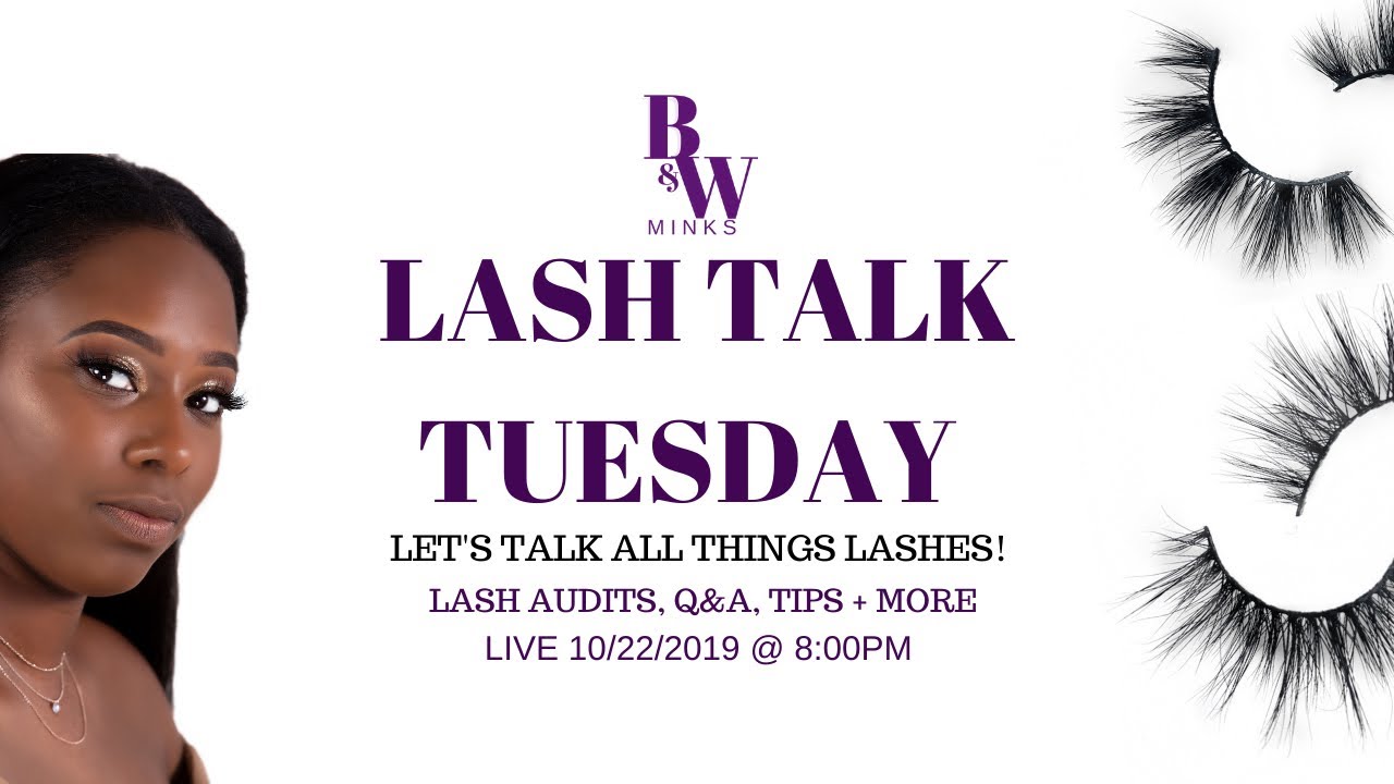 LIVE | LASH TALK TUESDAY| How To Start A Lash Brand