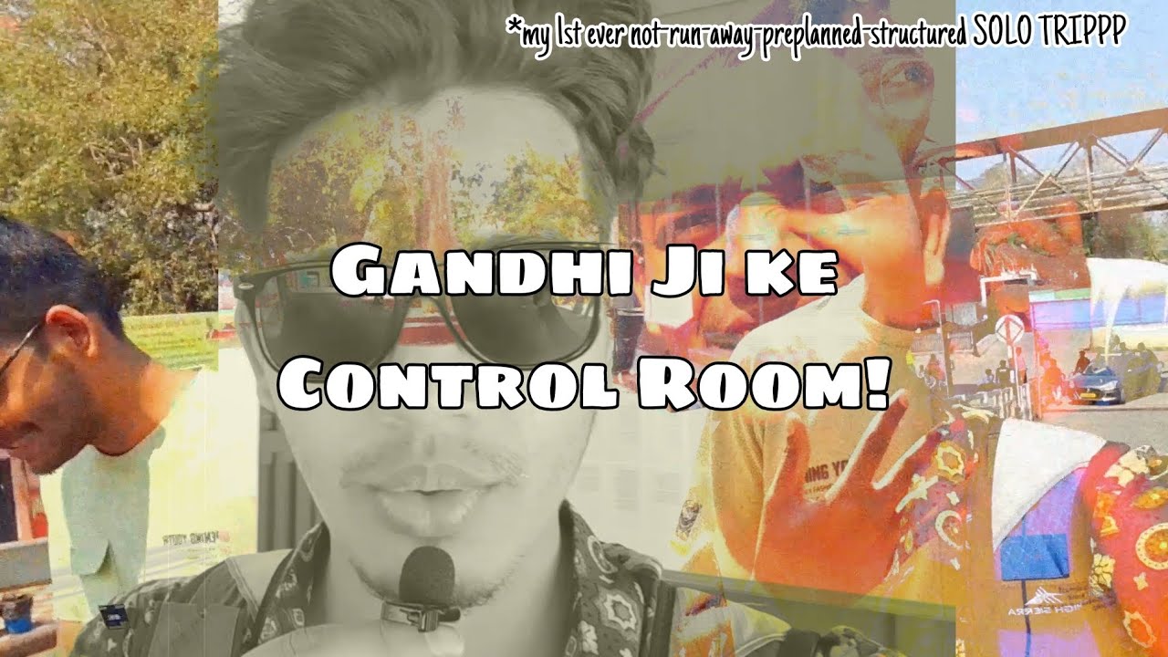 The Sabarmati Gandhi Ashram VLOG feat. Avi by AnamitraVlogger