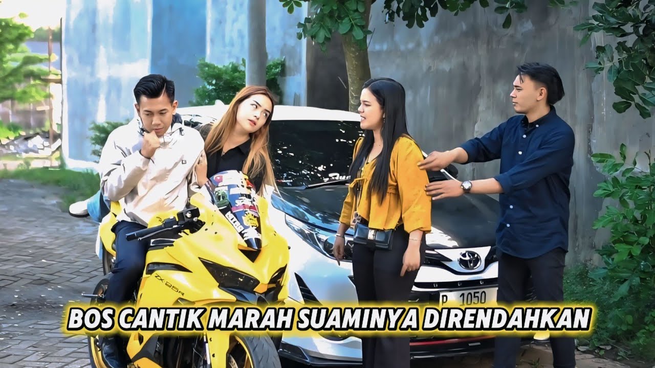 ISTRI PAK SATPAM TIDAK TERIMA SUAMINYA DIHINA KARENA SEORANG SATPAM, Bos cantik..