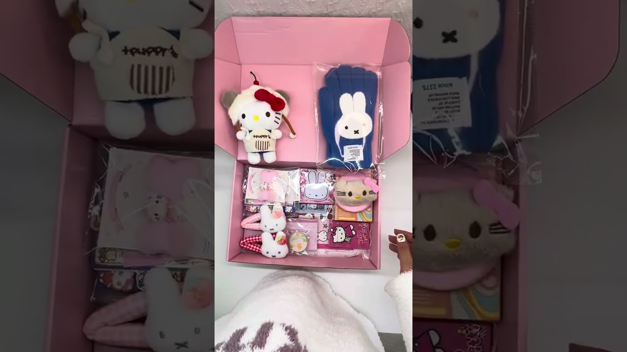 Making a Custom Hello Kitty & Miffy Gift Box 💕