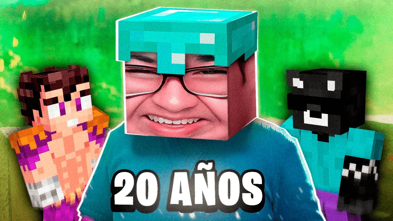 Así se VEN 20 AÑOS de MINECRAFT