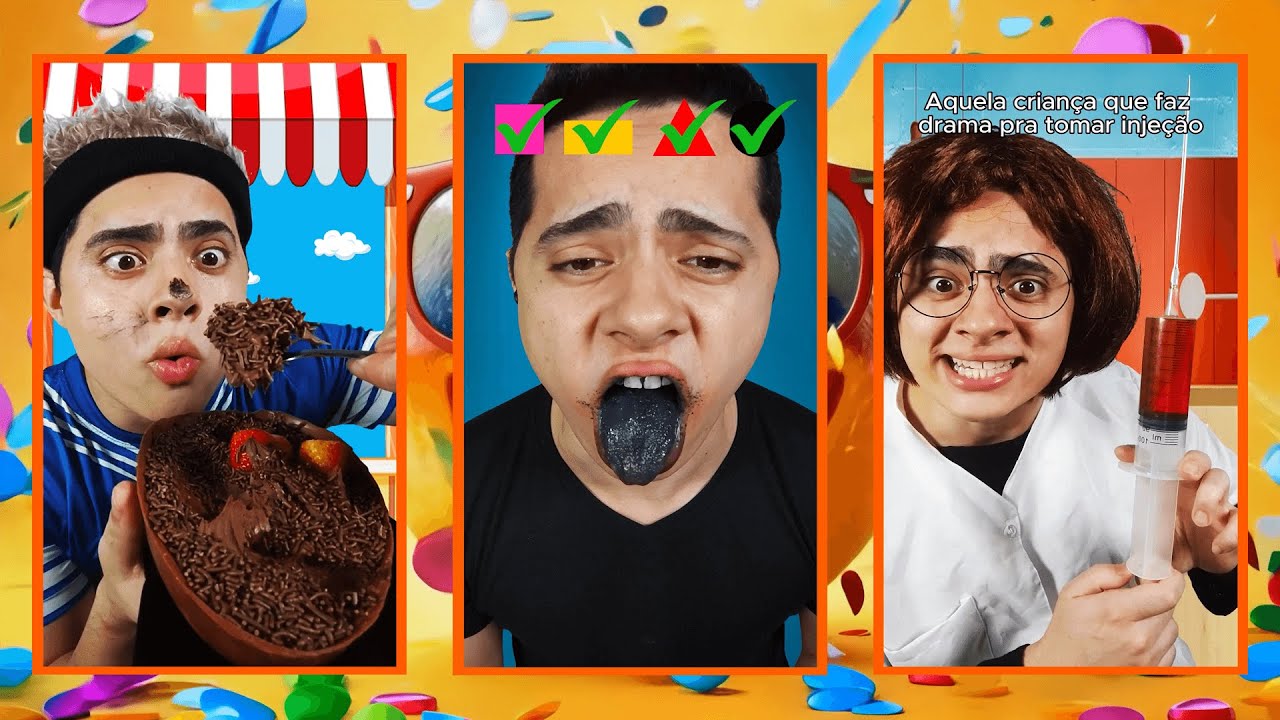 COMPILADO INSANO dos videos mais engra&ccedil;ados de GuebesASMR #20