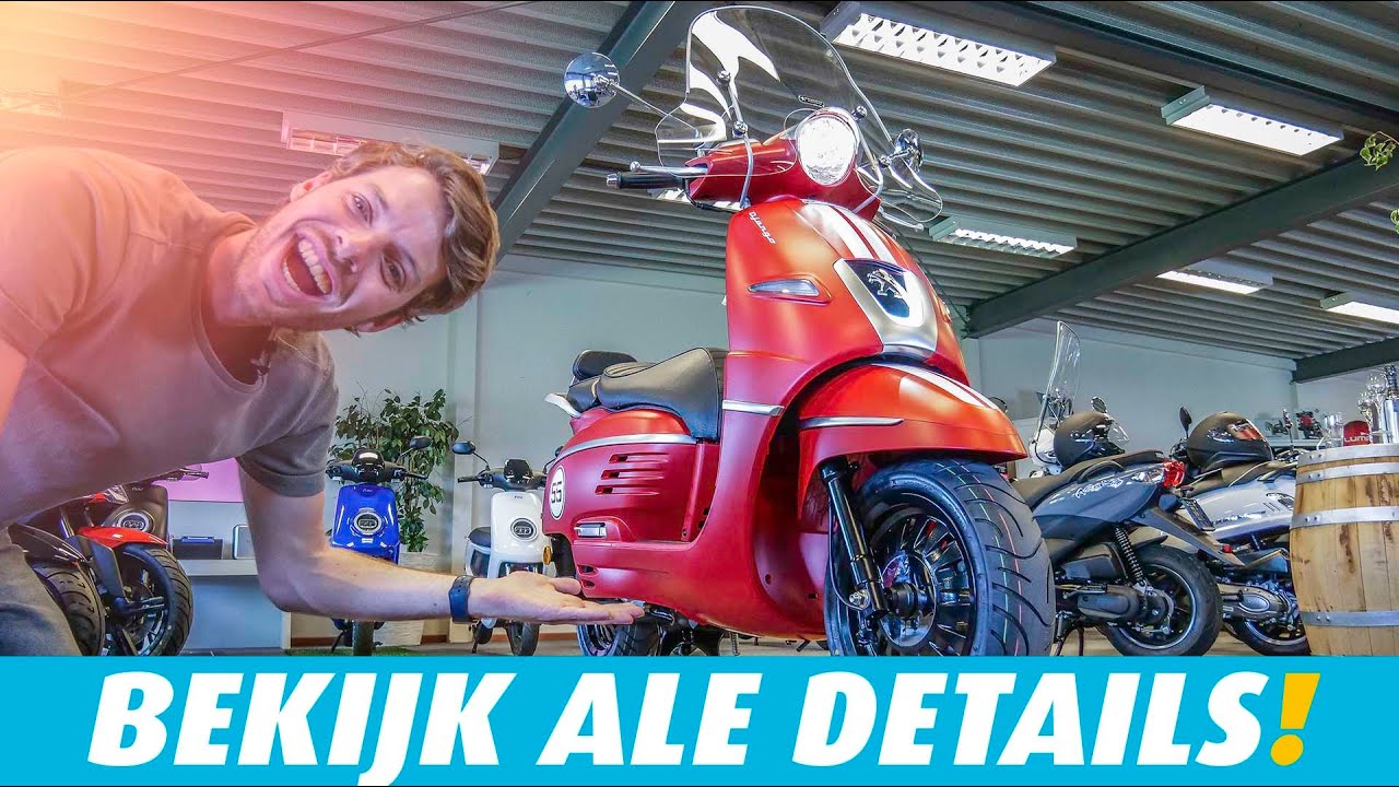 DIT IS DE GROOTSTE SCOOTER VAN PEUGEOT - DE PEUGEOT DJANGO 2020 🔥