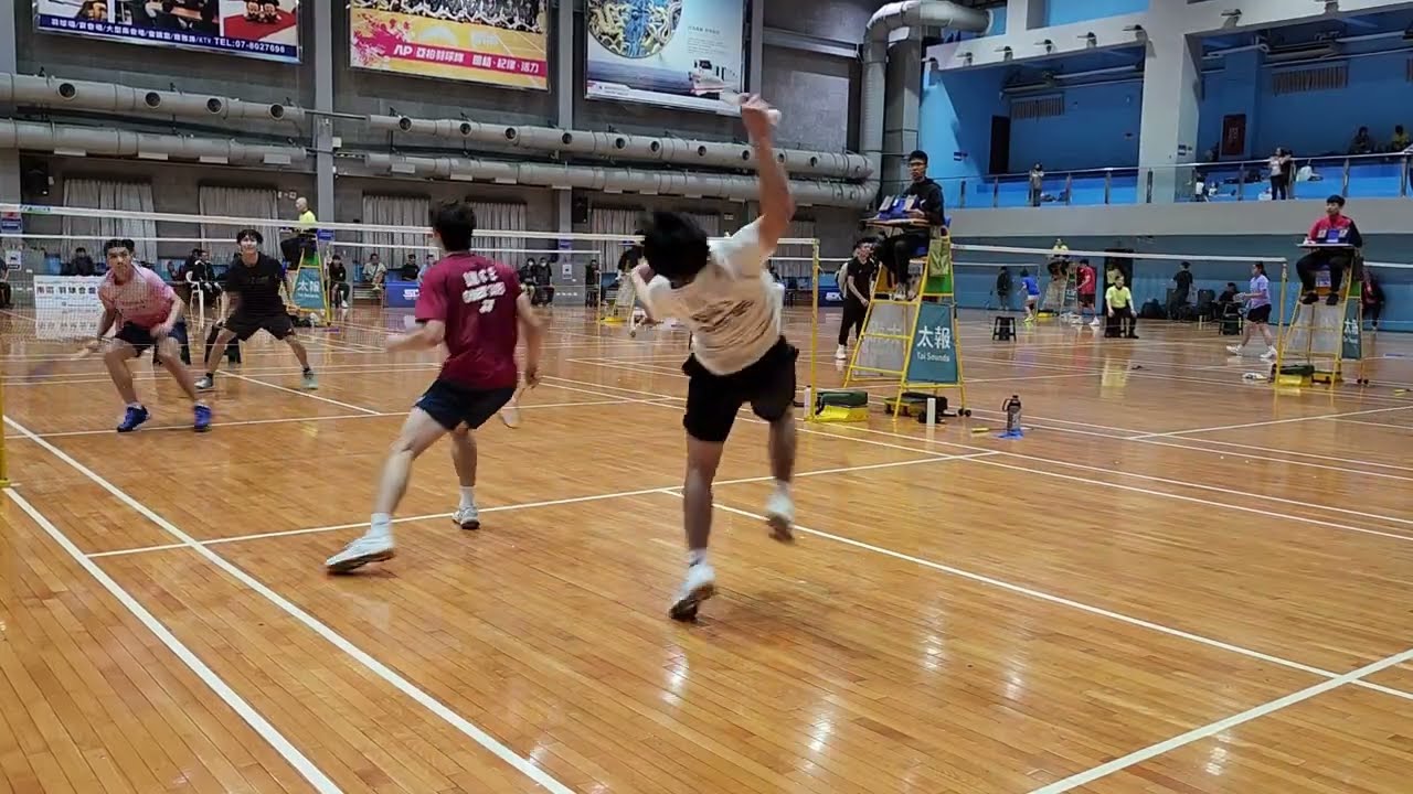 2025高師大盃 公開男雙冠亞 王楷森李文喆 vs 亞柏海鴻高大 黃柏彰杜勁霆