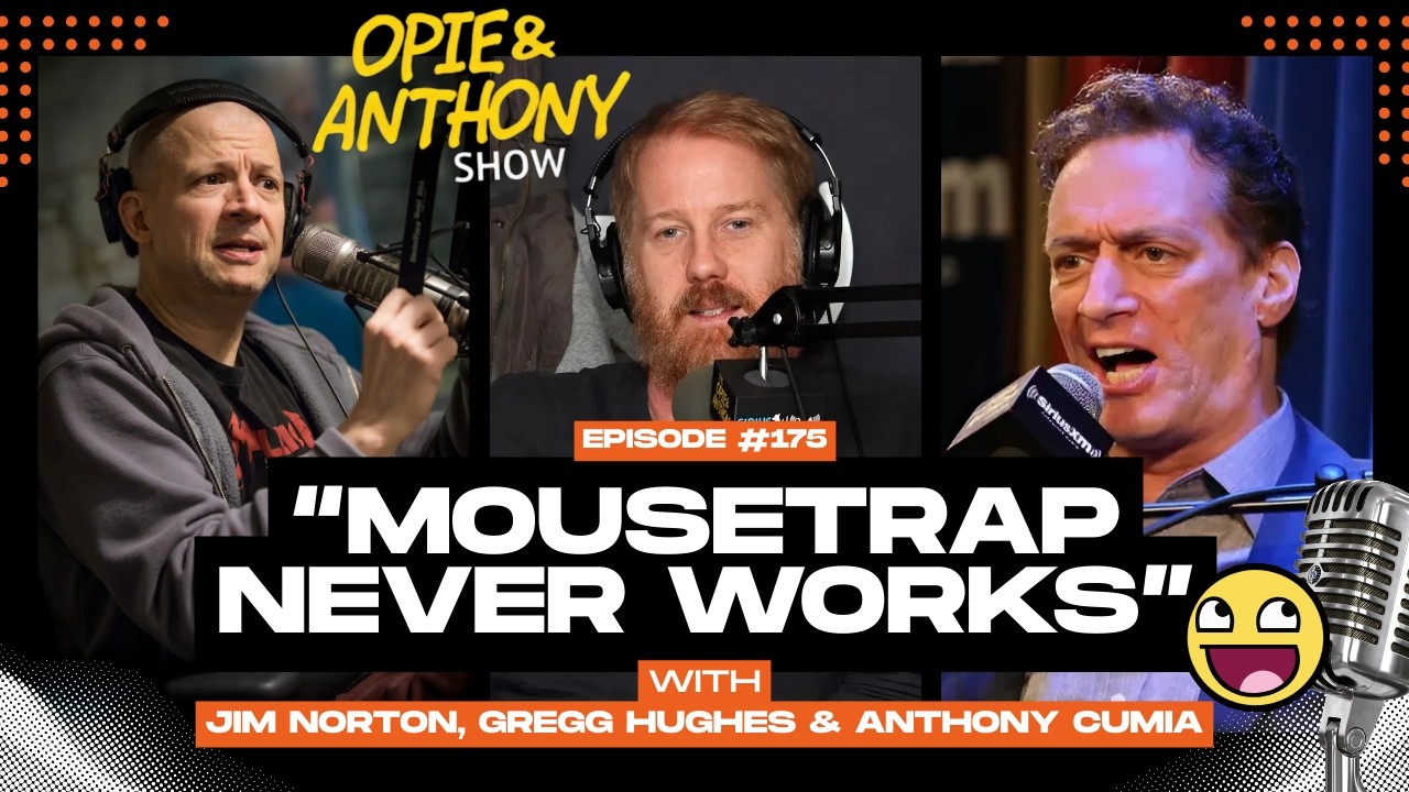 Bill Burr Roasts the Mousetrap Game for Never Working | Opie & Anthony