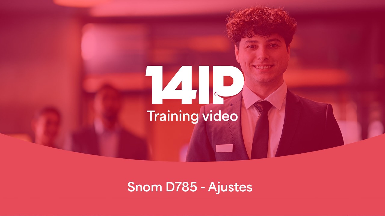 Snom D785 Ajustes