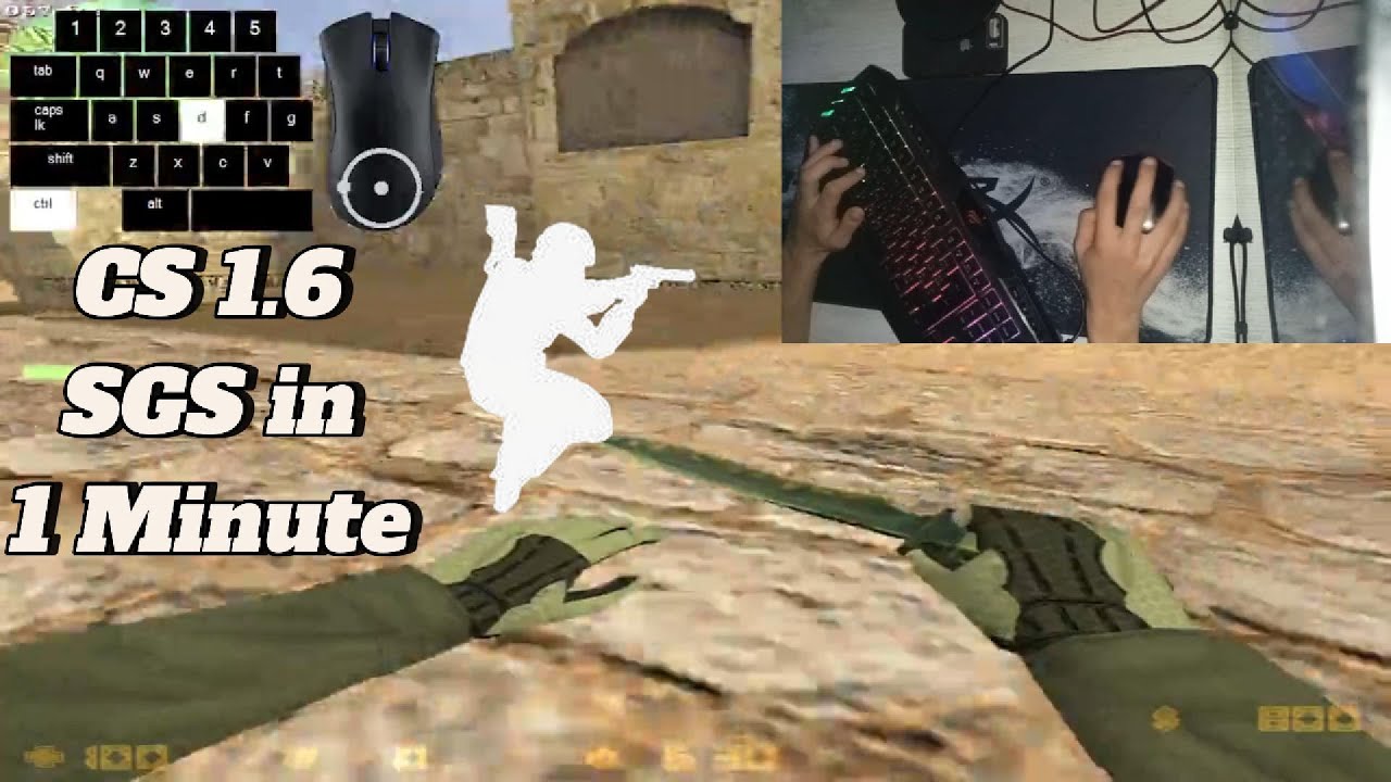How to SGS in CS 1.6 + Handcam