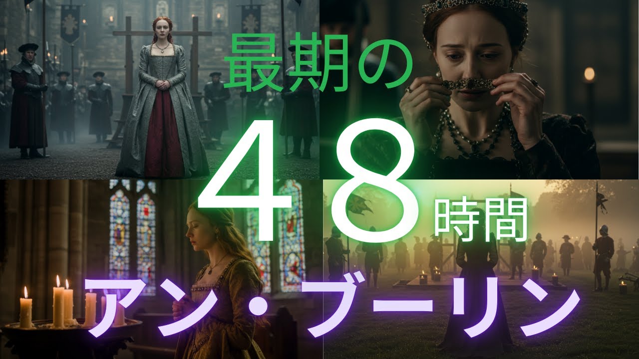 イングランド王妃アン・ブーリン最期の48時間：歴史に残る王妃の物語