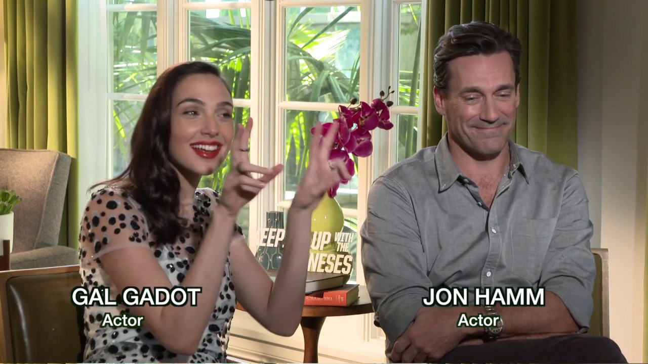 Exclusive: Gal Gadot & Jon Hamm on giving up their privacy