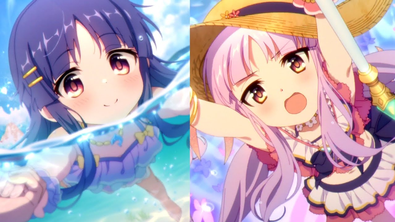 【プリコネ】キョウカ（サマー）氷川鏡華 全４話 (CV：小倉唯) 夏休みの過ごし方も完璧な優等生　Kyouka summer swimwear story　プリンセスコネクト　公主連結 泳裝冰川鏡華
