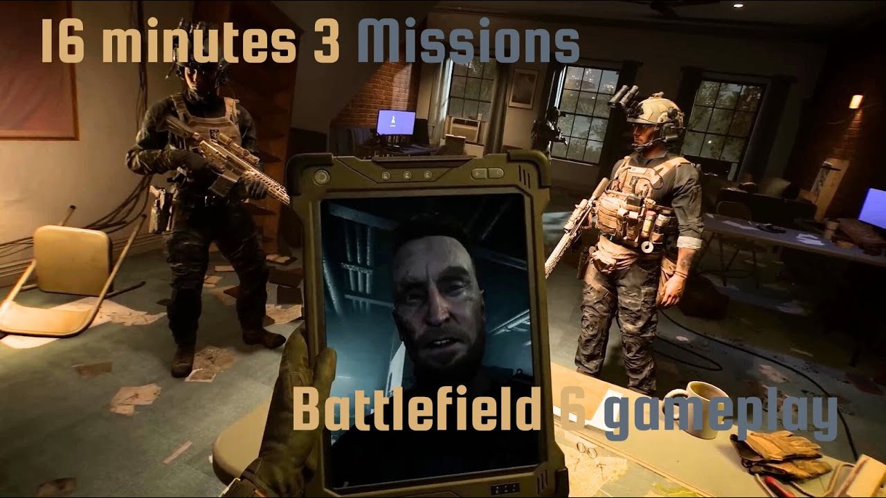 Battlefield 6 Single-Player Campaign – 16 Minutes of New Gameplay 3 maps!