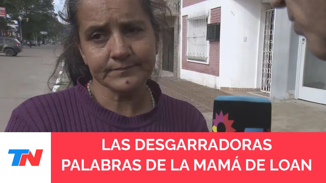 La mamá de Loan, el nene desaparecido en Corrientes: 