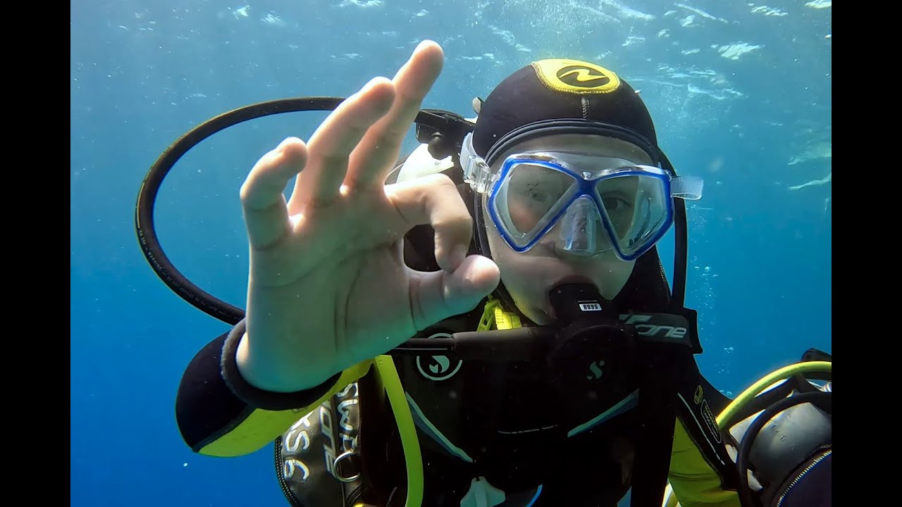 Martin 10 years - first dive