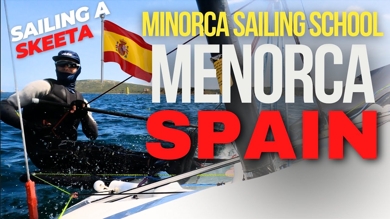 Foiling Skeeta Ride in Menorca, Spain 🇪🇸 | Minorca Sailing School