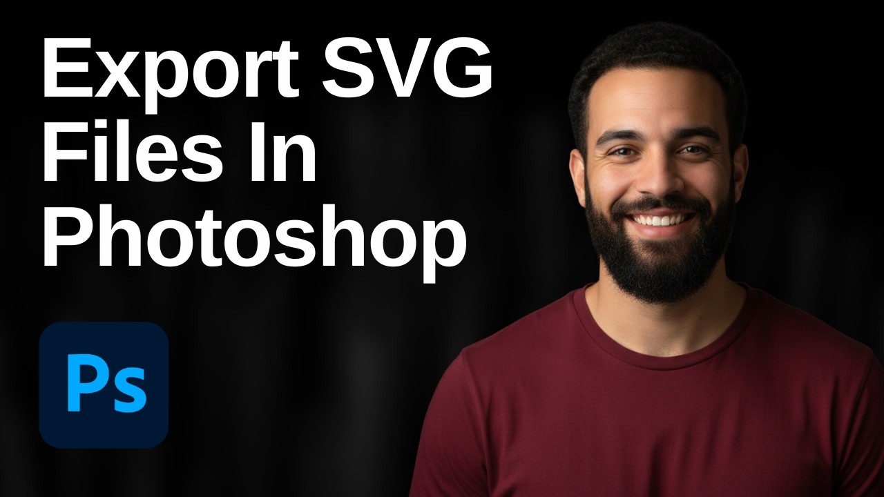 How To Make SVG Files In Photoshop 2026 | Export SVG File (2026 Easy Guide)