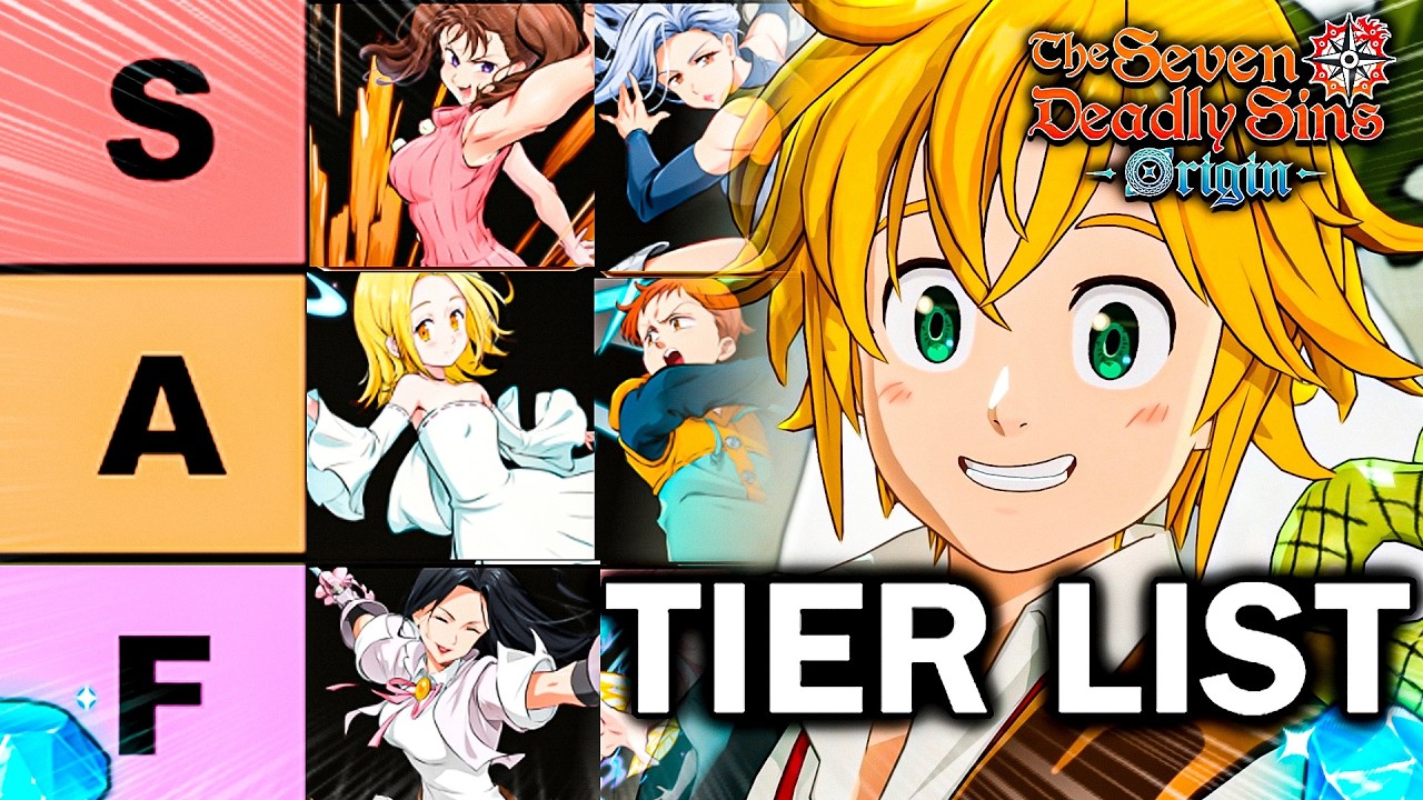 7DS ORIGIN LANZAMIENTO TIER LIST!!! 💎 TOP MEJORES PERSONAJES REROLL!  🙂 | Seven Deadly Sins: Origin