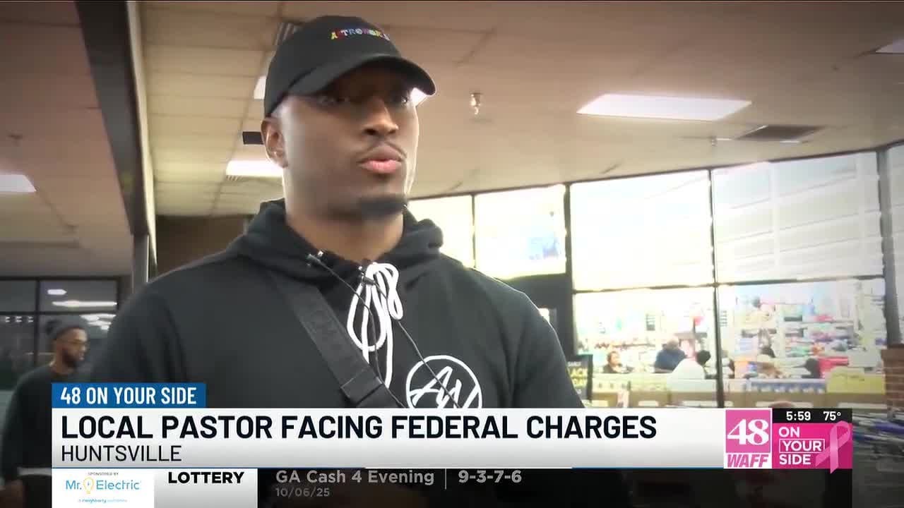 Former Huntsville pastor federally charged for using over $400K of church funds on luxury goods