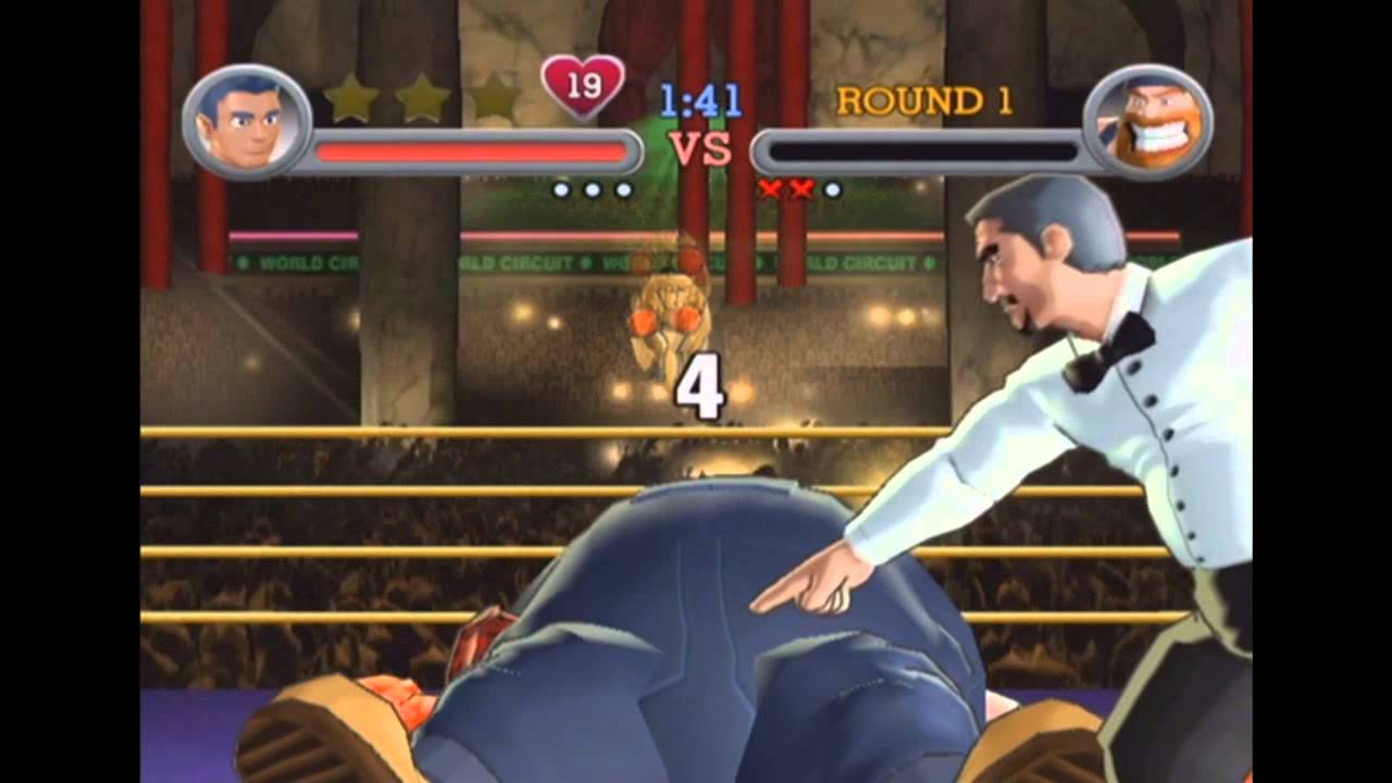 Punch-Out!! Wii Champion's Mode: Bear Hugger (Title Defense)