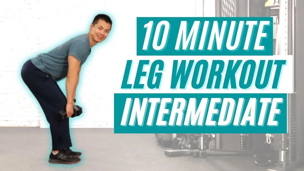 10 MIN   LEG WORKOUT   INTERMEDIATE TO BUILD STRONG LEGS   Coach Patrick Liu