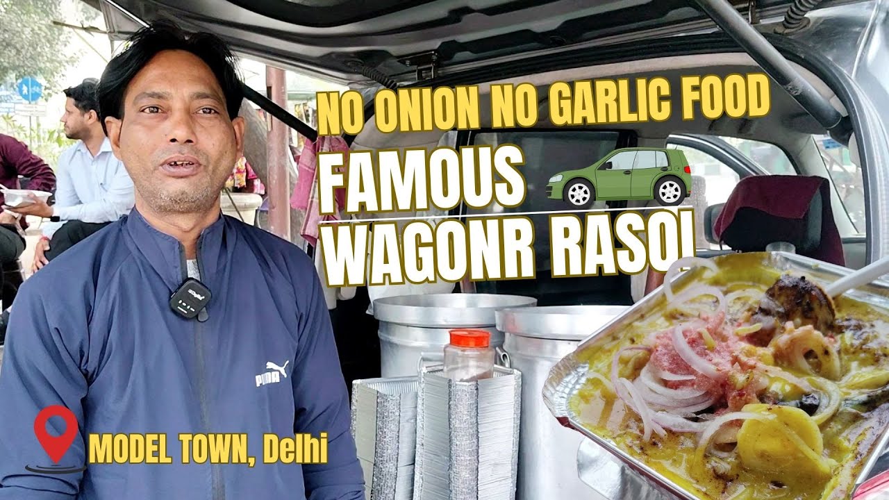 No Onion No Garlic 😳 Delhi Ka Sabse Unique Satvik Food Stall | Model Town #chillitadka  #streetfood