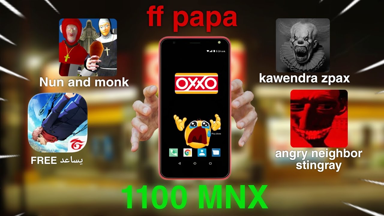 Puse a prueba el TELÉFONO MÁS BARATO del Oxxo 🤑😭😭