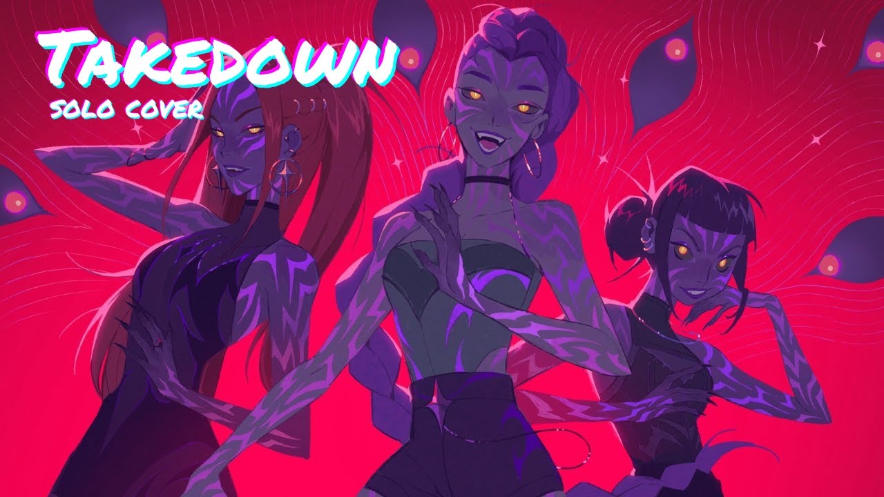 Takedown - HUNTRIX/TWICE | K-POP Demon Hunters | Solo Cover