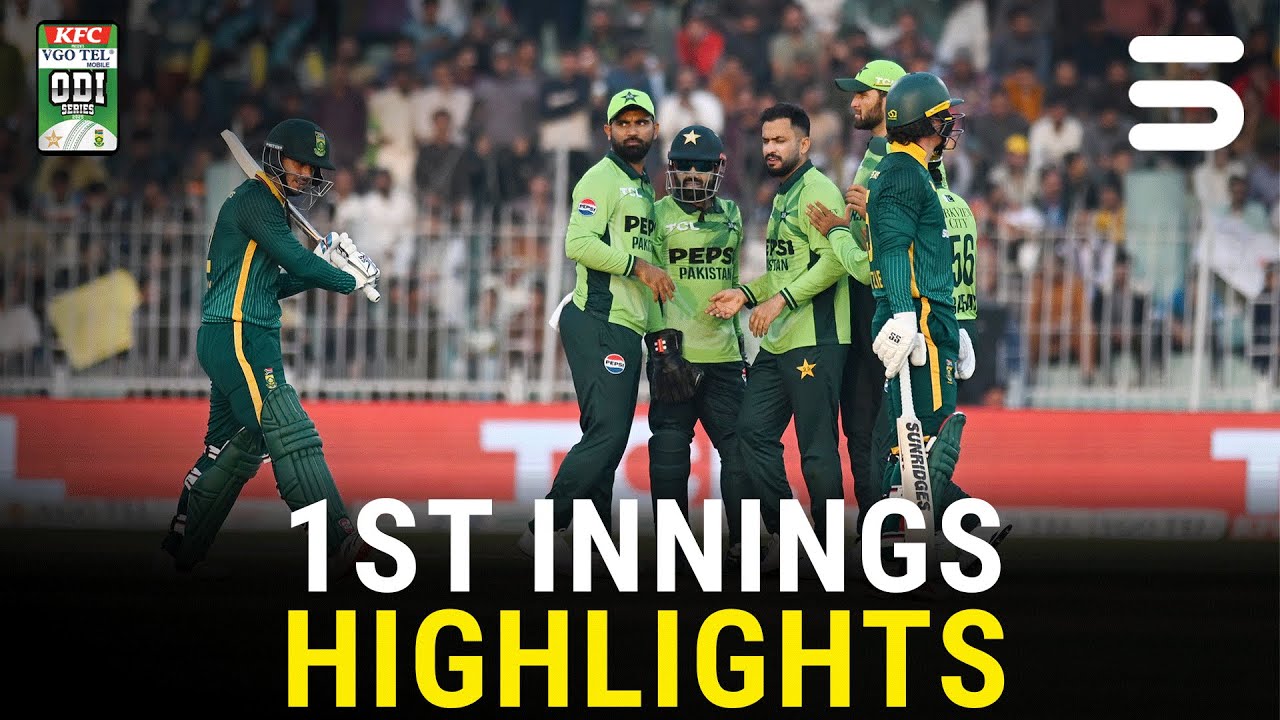1st Innings Highlights | Pakistan vs South Africa ODI Series 2025 | 3rd ODI | PCB | M3U1U