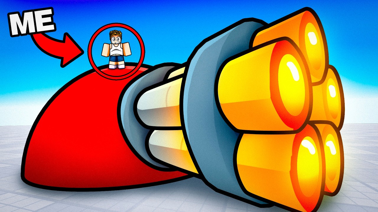 Testing The MINIGUN TANK in Tank Game