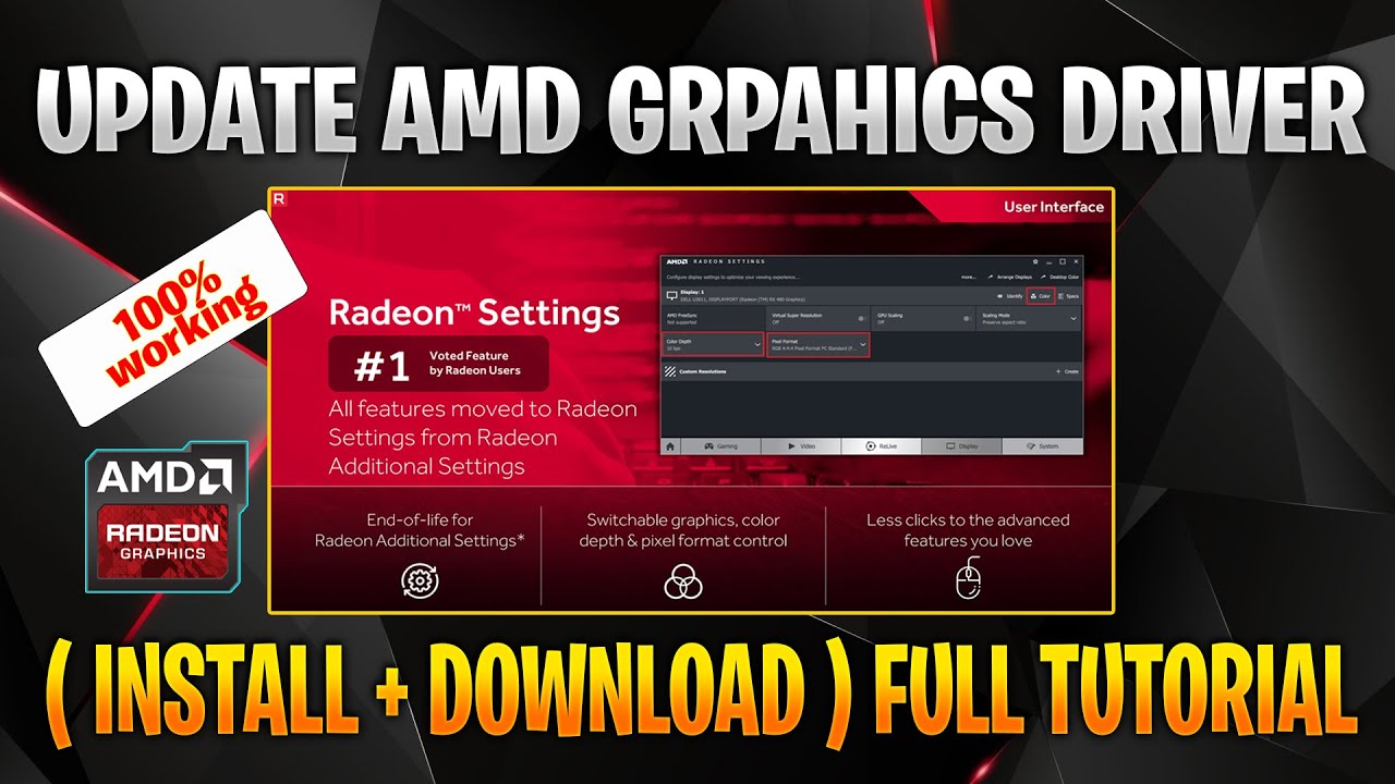 How to Download and Install AMD Graphics Driver In 2 minutes | Update AMD graphics driver full guide