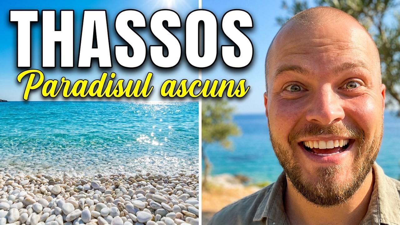🏝️ Thassos – Paradisul ascuns al Greciei! Aventura noastră completă de o săptămână