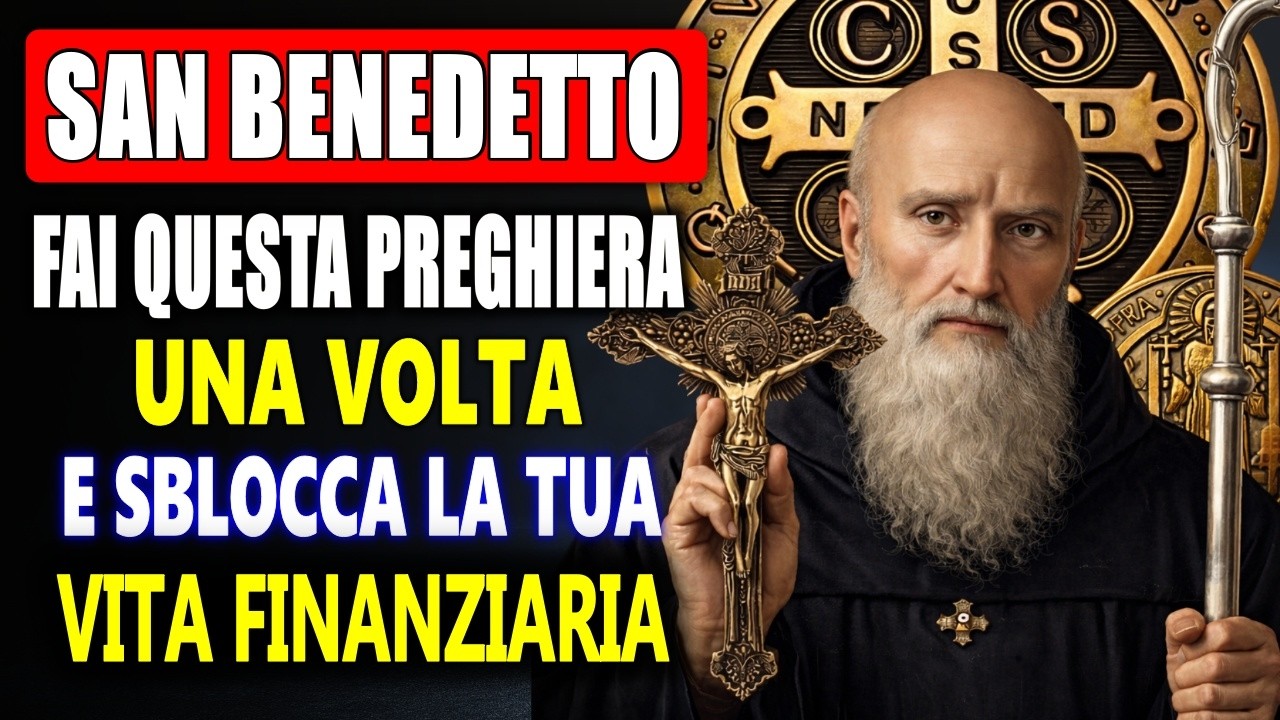 🔴 Sblocca Subito Lavoro e Soldi | Preghiera Miracolosa a San Benedetto