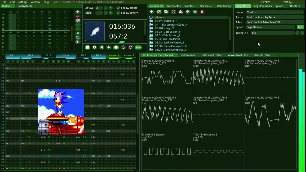 [YM2612 + SN76489] Sonic Pocket Adventure // Credits Theme (Genesis Arrangement) // vesperium