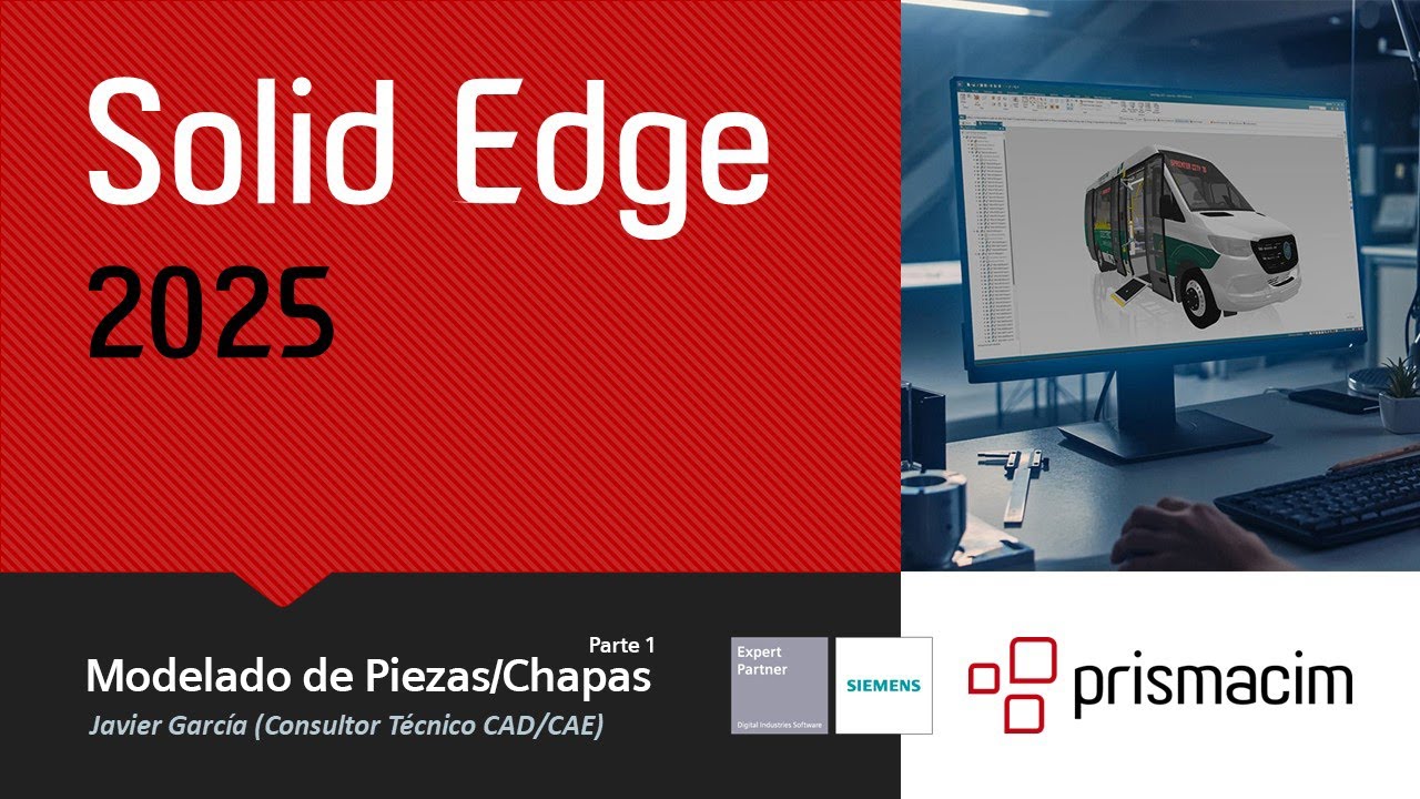 Novedades Solid Edge 2025 - Modelado de Piezas/Chapas