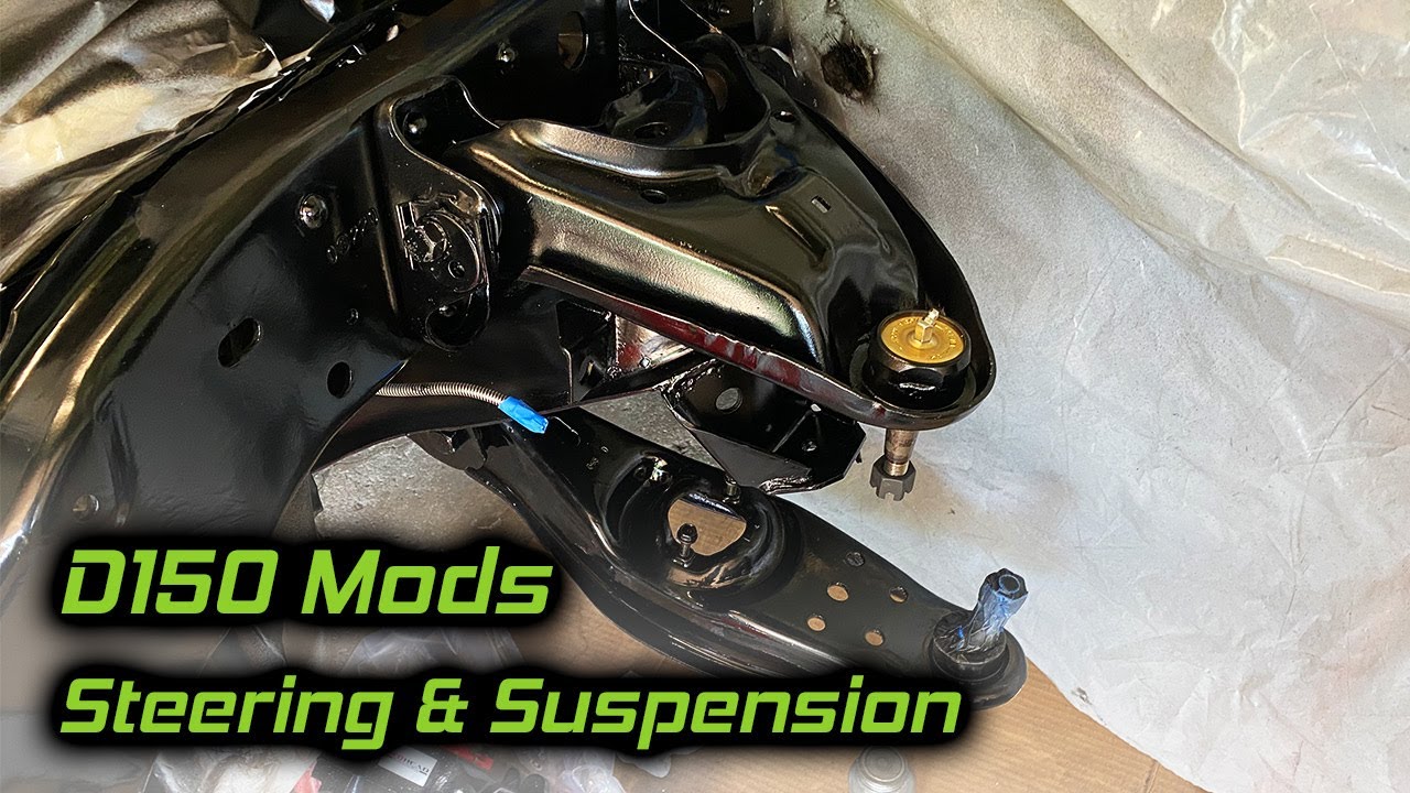 Dodge D150 Mods Steering & Suspension Ep 1