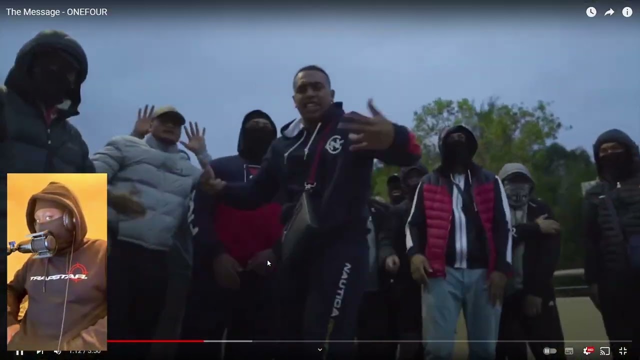 UK Rapper Reacts To The Message - ONEFOUR 🇦🇺 [REACTION]