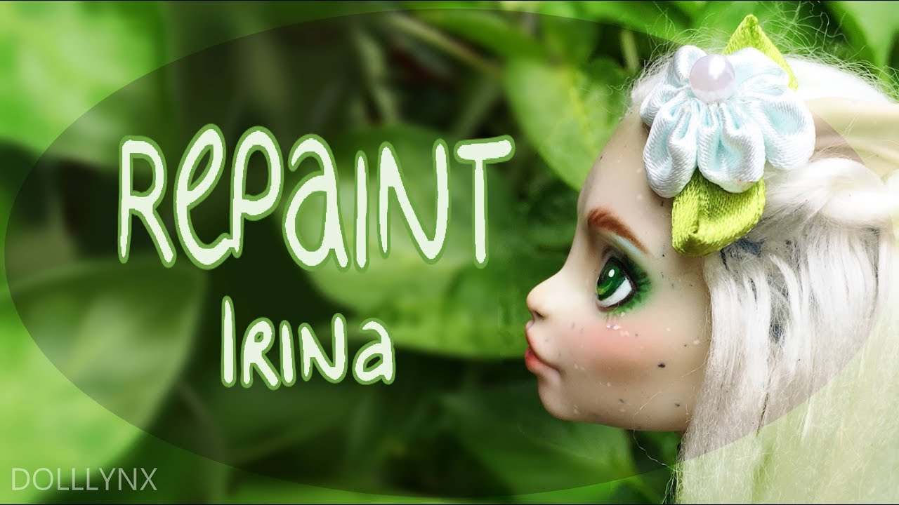 REPAINT || Custom OOAK Doll || Irina the garden fairy