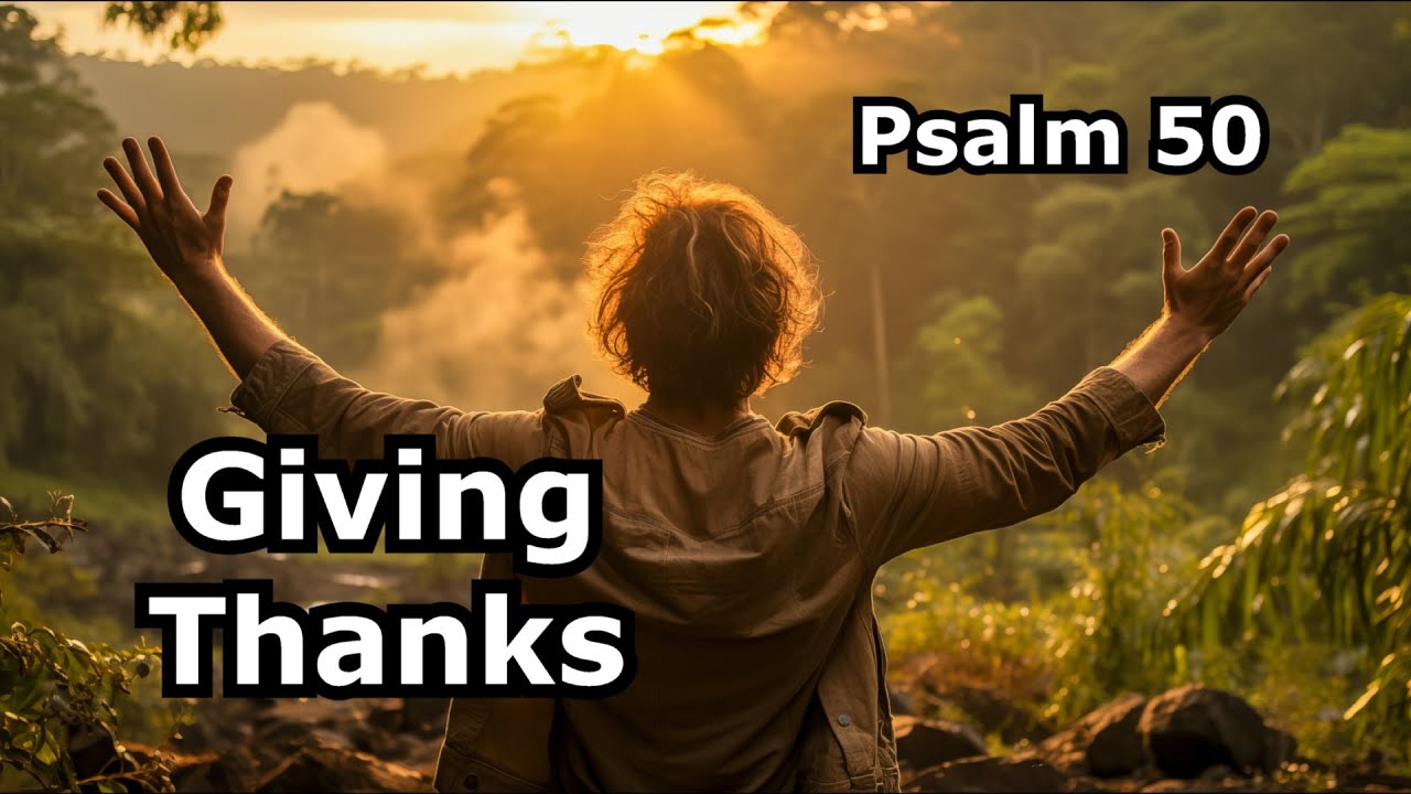 Giving Thanks (Psalm 50)