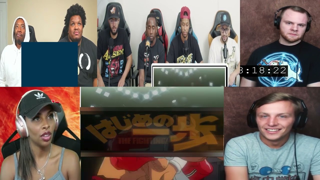 HAJIME NO IPPO EPISODE 46 REACTION MASHUP!!