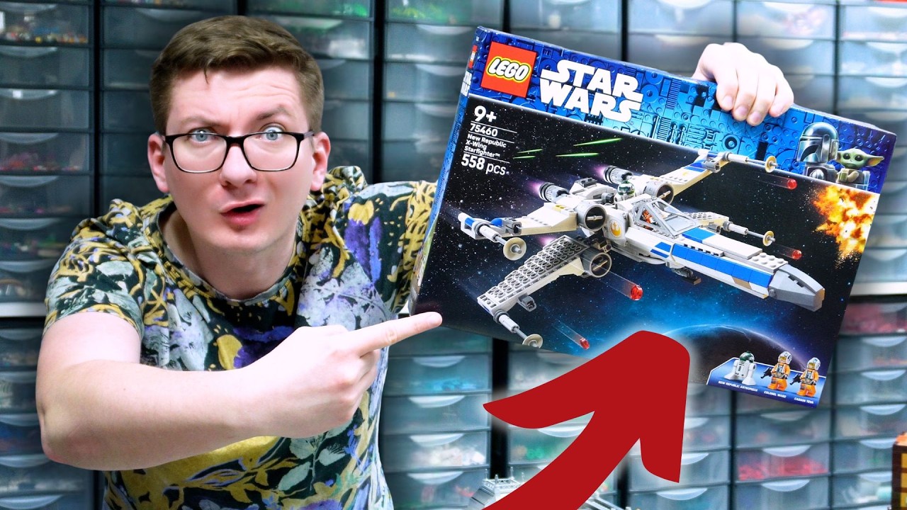 X-WING NOWEJ REPUBLIKI 💪 LEGO STAR WARS 75460 / RECENZJA