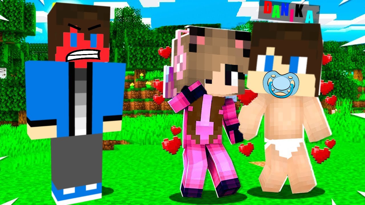 A GYEREKEM BARÁTNŐT SZERZETT A MINECRAFTBAN!