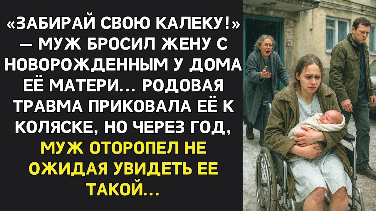 «Забирай свою калеку!» — муж привез жену из роддома к её матери... Через год она стала чемпионкой