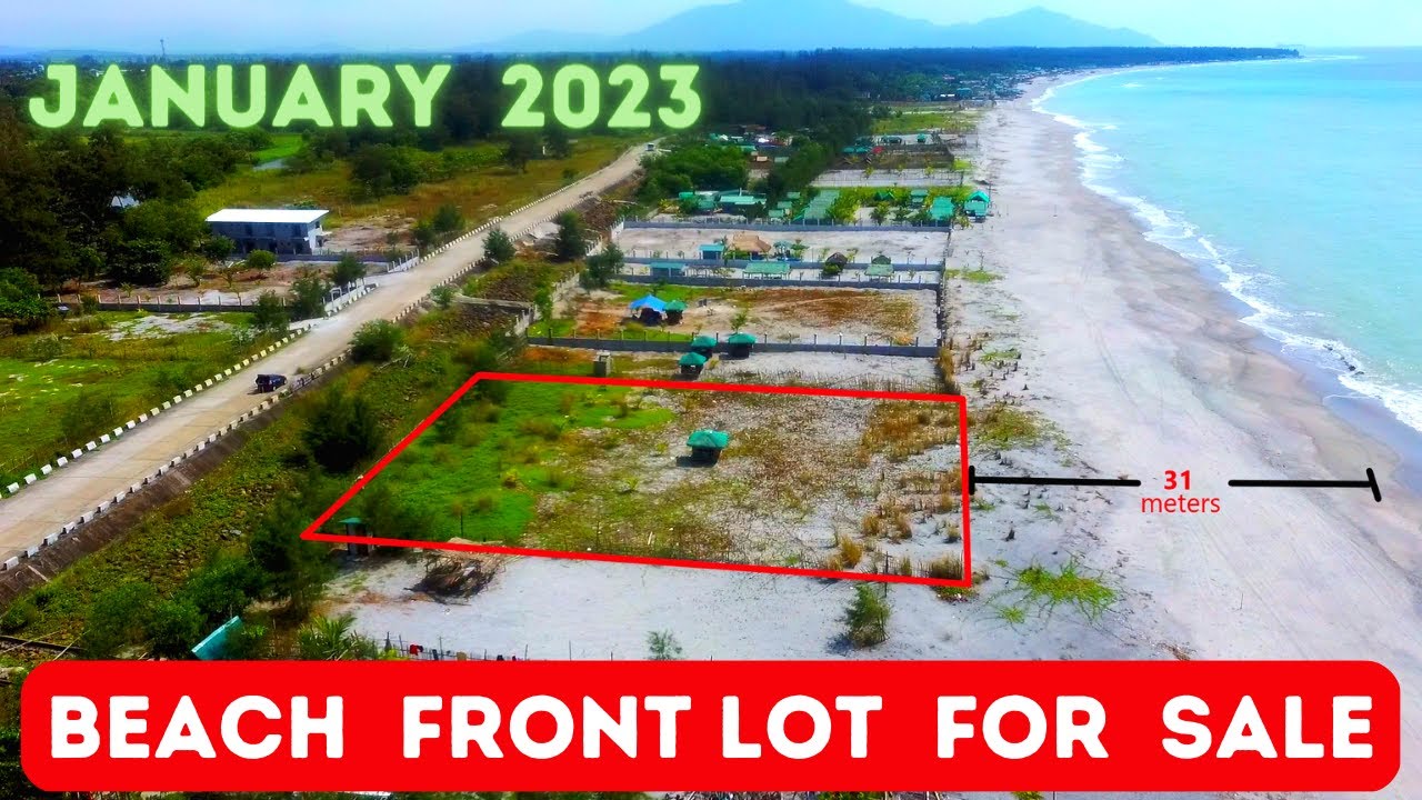 SOLD: LFS 90 | Beach Front Lot For Sale in the Philippines for your House and Lot 2023