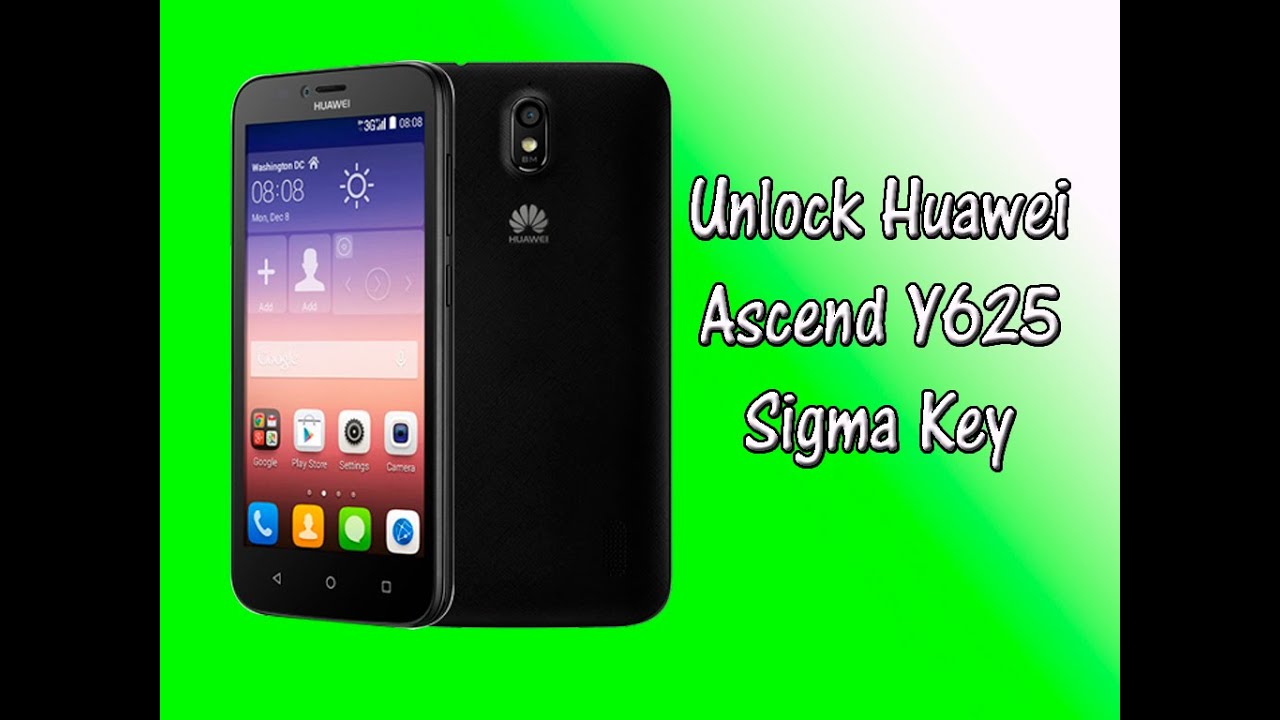 Unlock Huawei ascend Y625 with Sigma Key