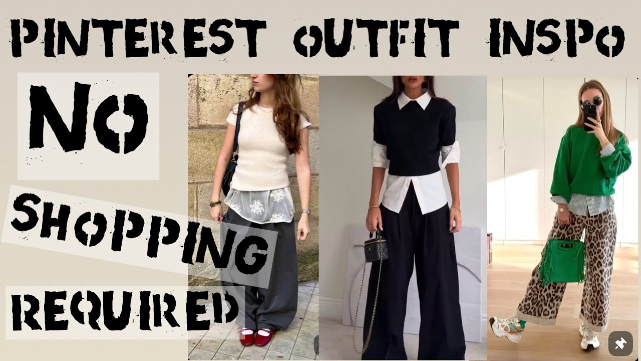 Образы из Pinterest, которые мне нравятся &mdash; покупки из моего гардероба!