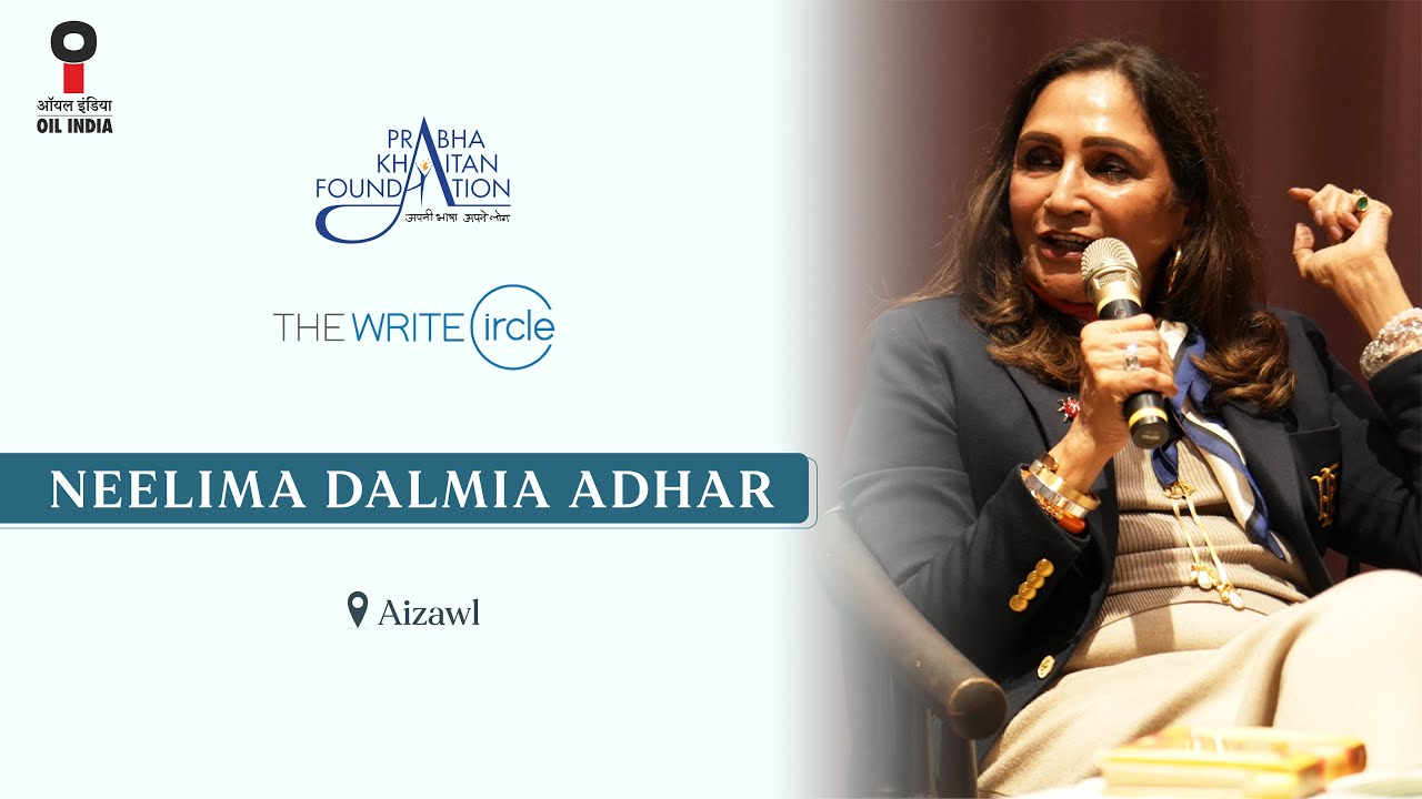 The Write Circle Aizawl with Neelima Dalmia Adhar