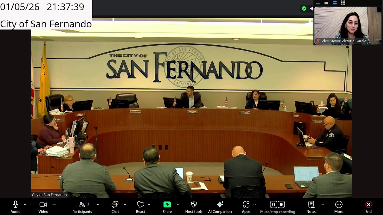 Regular City Council Meeting (1/5/2026)