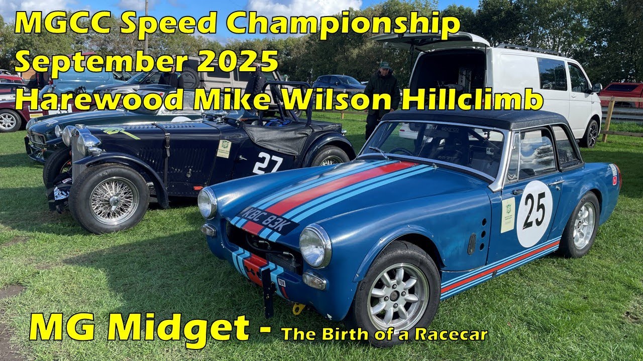 Harewood Hillclimb 2025 — MG Midget — Чемпионат MGCC по скорости