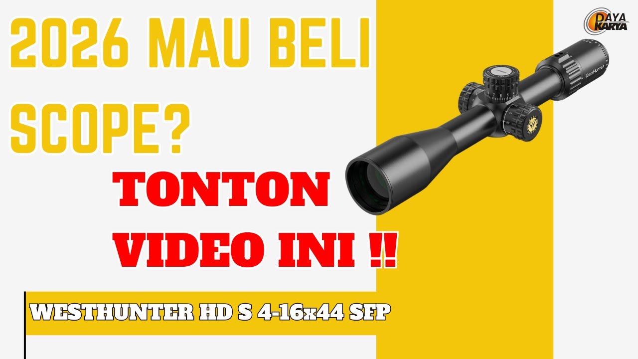 Review WESTHUNTER HDS 4-16x44 SFP terbaru 2026 kuat main turet